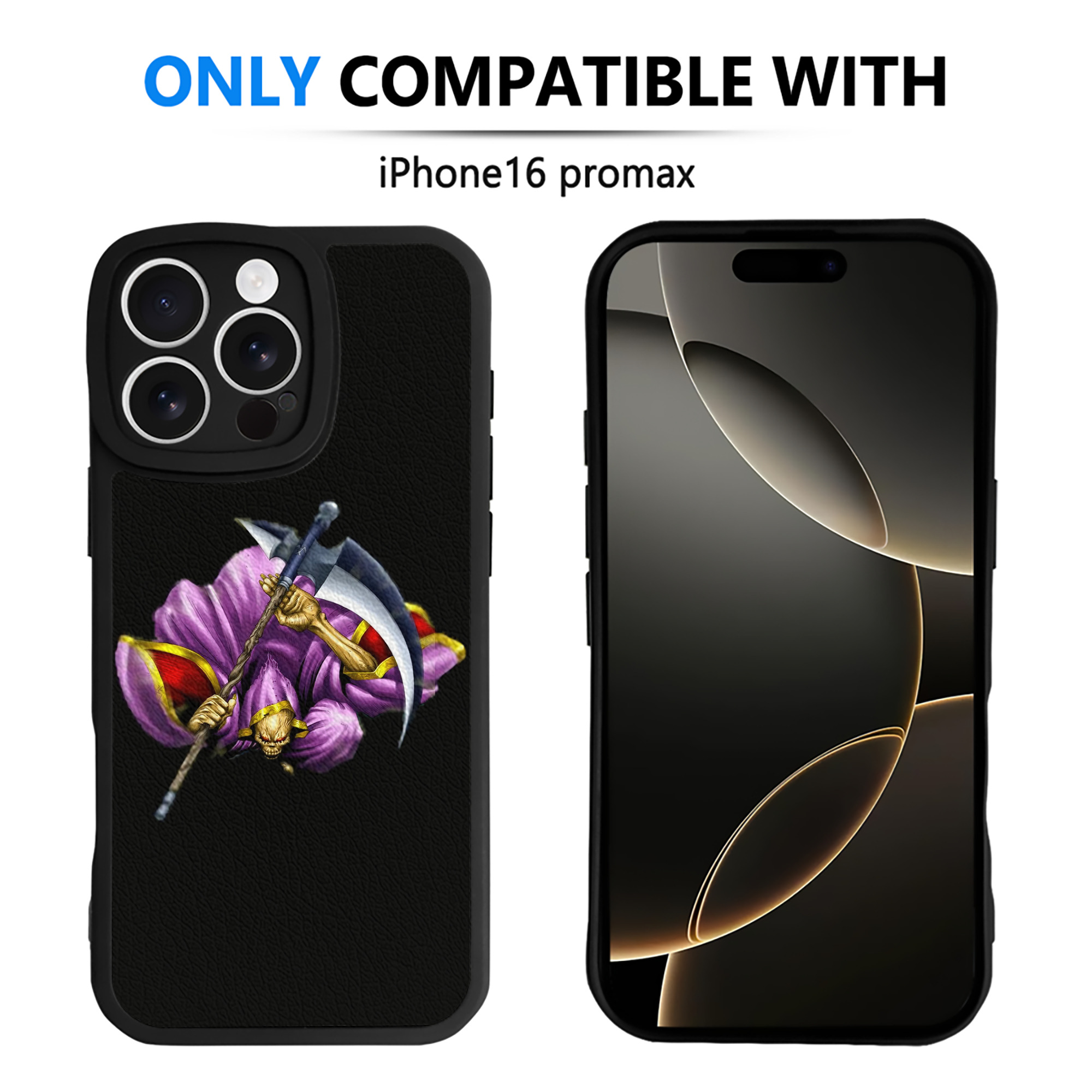 （画像用） 遊☆戯☆王 Yu-Gi-Oh! 【iPhone 16シリーズ対応】シリコンスマホケース（レザー調） 材質：シリコン